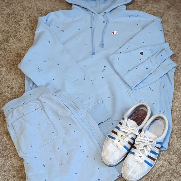 Champion Reverse Weave Paint Splatter Shorts - Picture 5 of 5